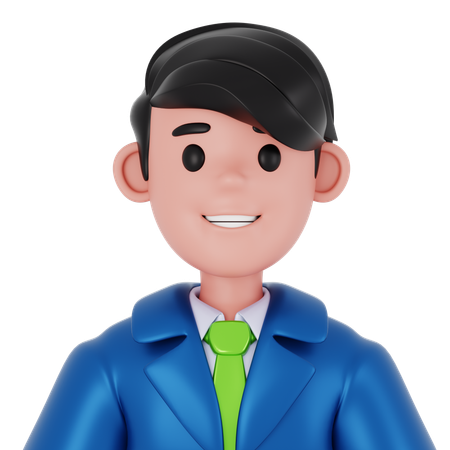 Business Man  3D Icon