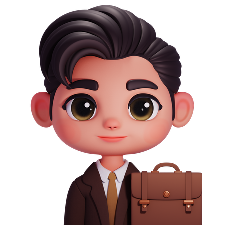 Business Man  3D Icon