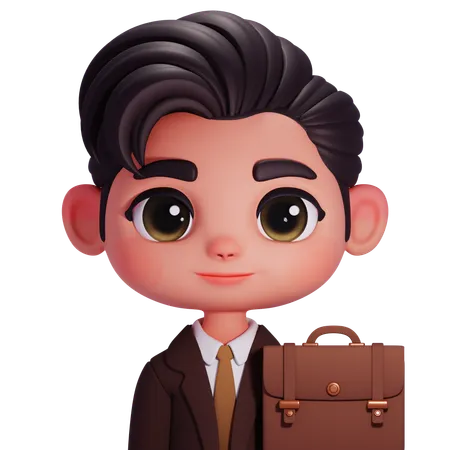 Business Man  3D Icon