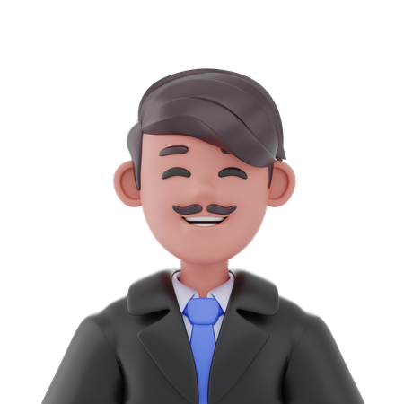 Business Man  3D Icon