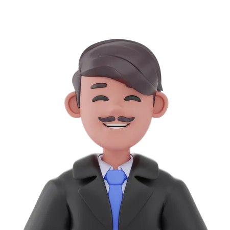 Business Man  3D Icon