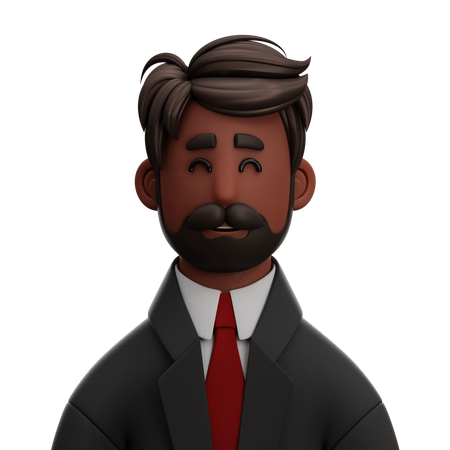 BUSINESS MAN  3D Icon