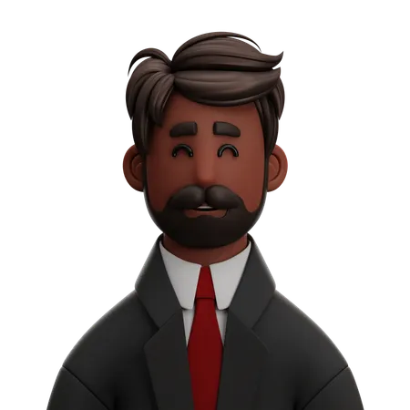 BUSINESS MAN  3D Icon