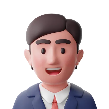 Business Man  3D Icon