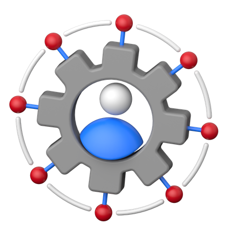 경영 관리  3D Icon