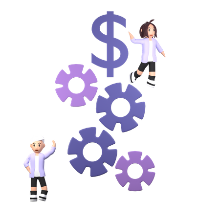 Business management  3D Icon