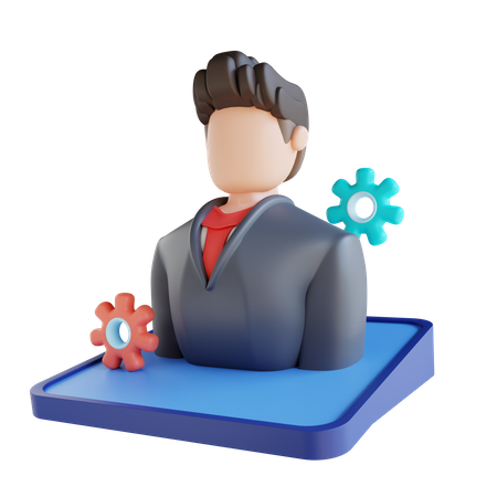 Business Manager  3D Icon