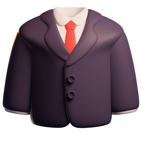 Business-Mantel  3D Icon