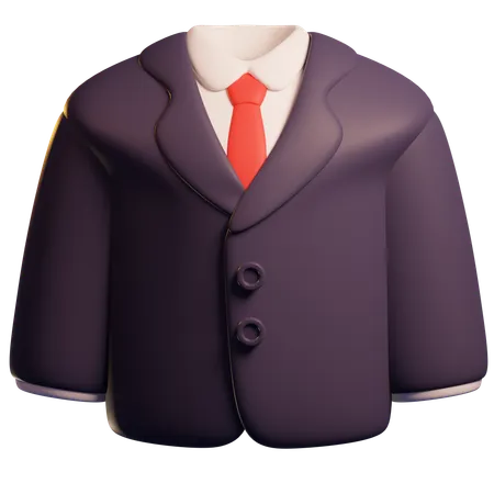 Business-Mantel  3D Icon