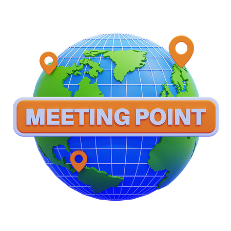 Business Map  3D Icon