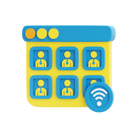 Business Meeting  3D Icon
