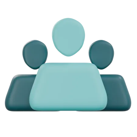 Business Meeting  3D Icon