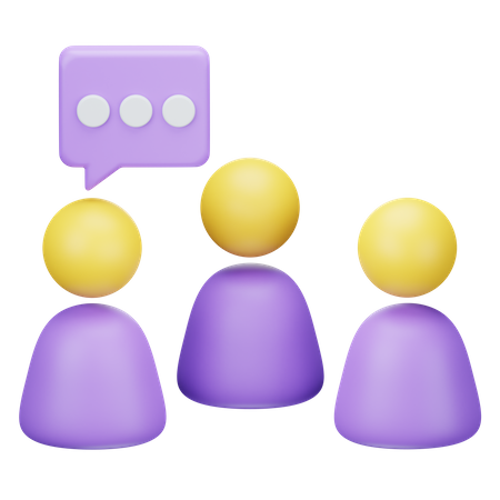 Business Meeting  3D Icon