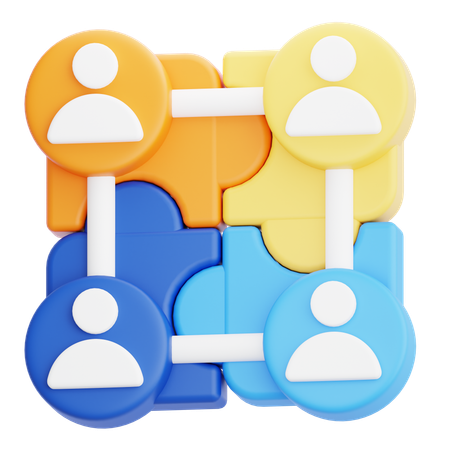Business Merger  3D Icon