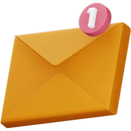 Business Message  3D Icon