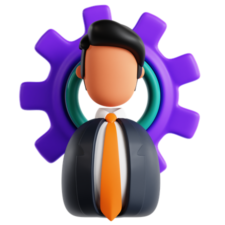 Business Model  3D Icon