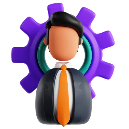 Business Model  3D Icon