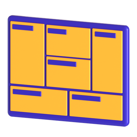 Business Model Canvas  3D Icon