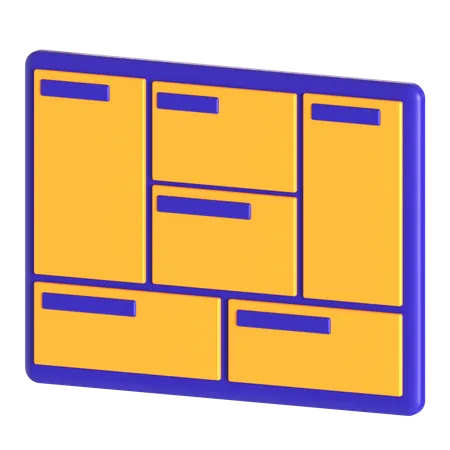 Business Model Canvas  3D Icon