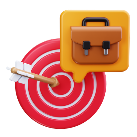 Business objective  3D Icon