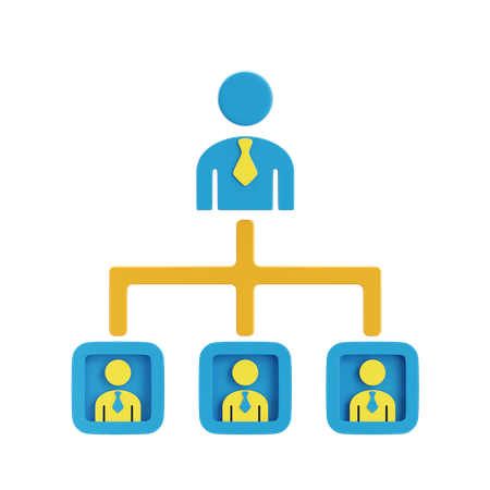 Business Organization  3D Icon