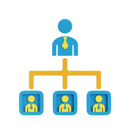 Business Organization  3D Icon