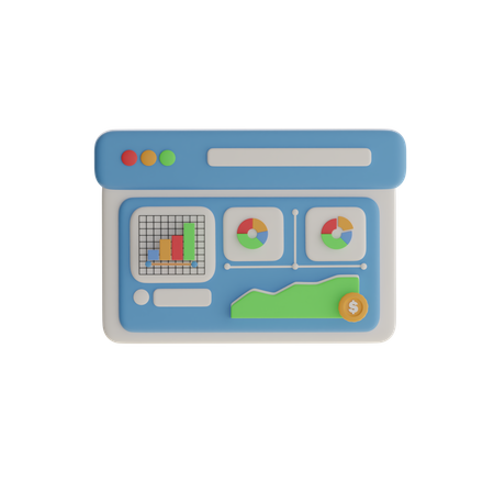 Business Overview  3D Icon