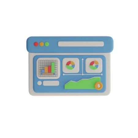 Business Overview  3D Icon
