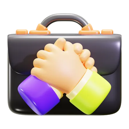 Business Partner  3D Icon