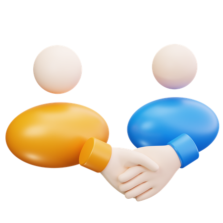 Business Partners  3D Icon