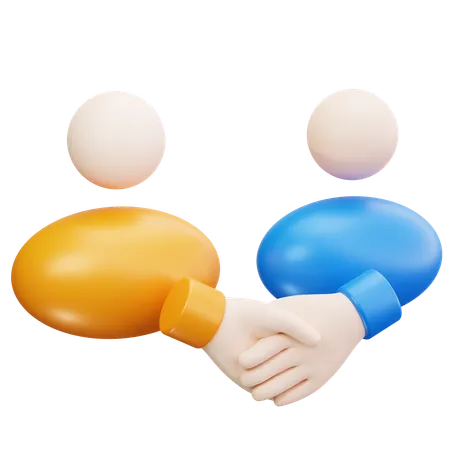 Business Partners  3D Icon