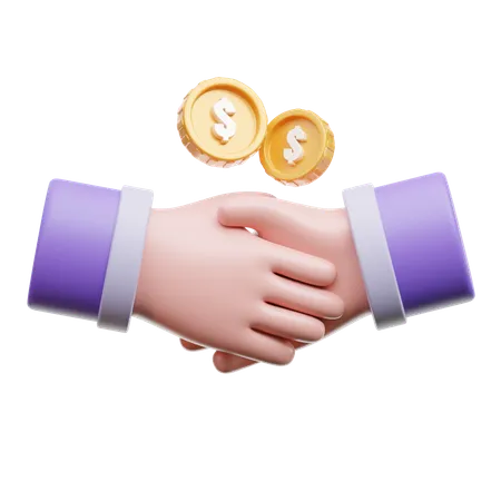 Business Partnership  3D Icon