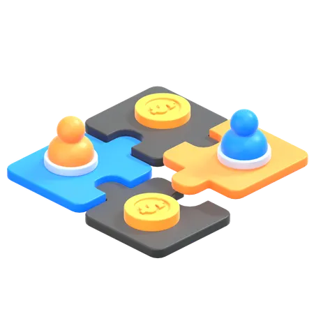 Business Partnership  3D Icon