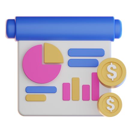 Business Persentation  3D Icon