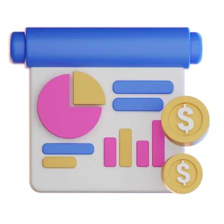 Business Persentation  3D Icon