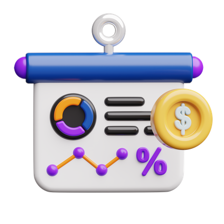 Business Persentation  3D Icon