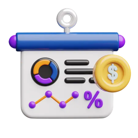 Business Persentation  3D Icon