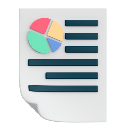 Business Pie Chart  3D Icon