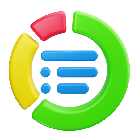 Business Pie Chart  3D Icon