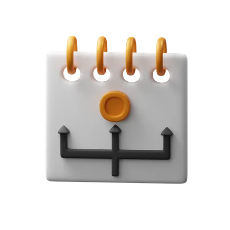 Business plan  3D Icon