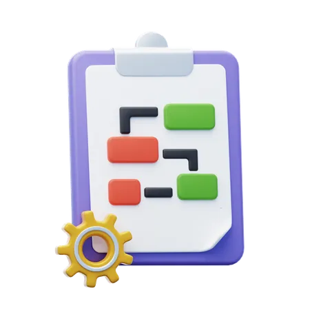 Business Plan  3D Icon