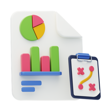 Business Plan  3D Icon