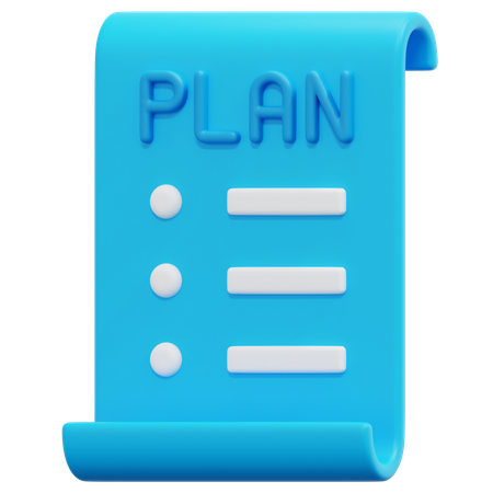 Business Plan  3D Icon