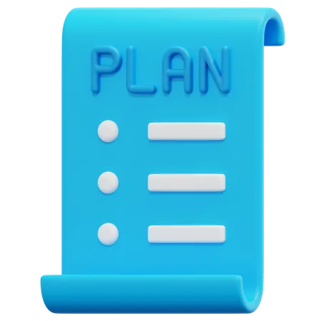 Business Plan  3D Icon