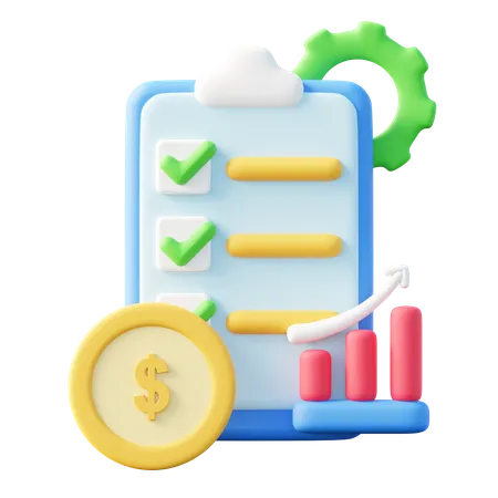 Business Plan  3D Icon