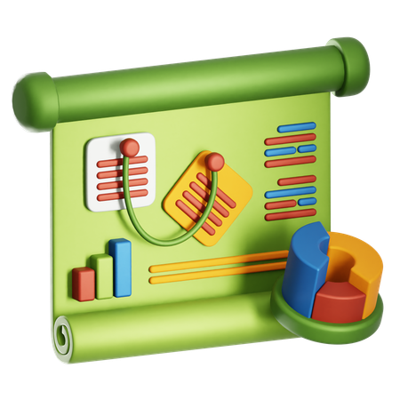 Business Plan  3D Icon