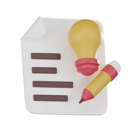 Business Plan  3D Icon