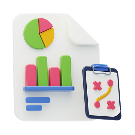 Business Plan  3D Icon