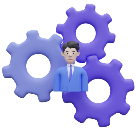Business Planning 3 D Icon Illustation 3D Icon