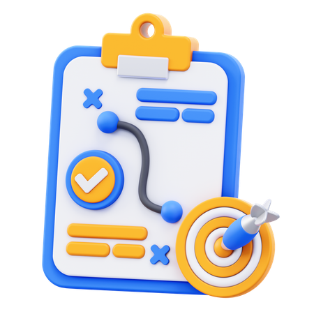 Business Planning  3D Icon